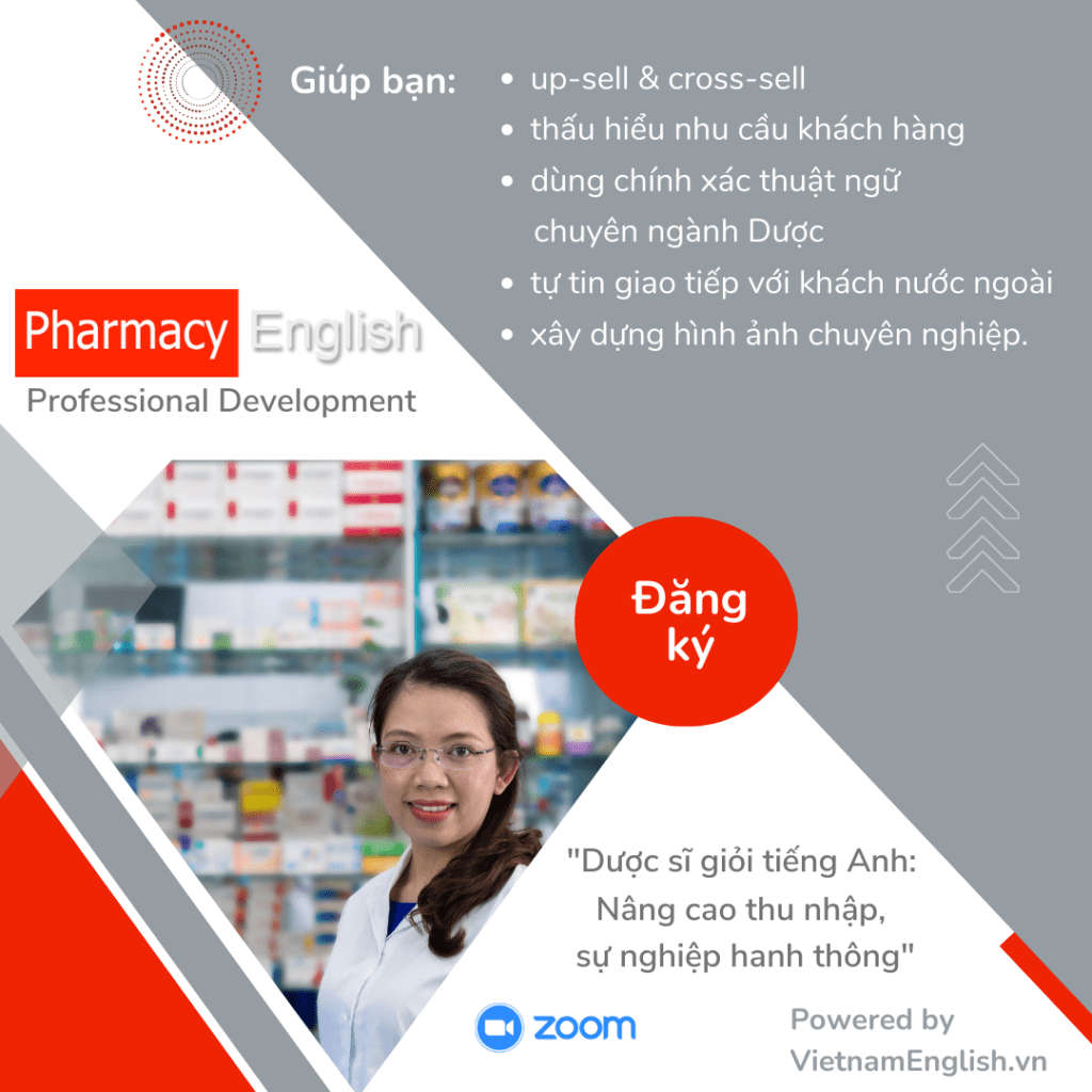 Pharmacy English Course Ad